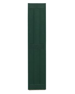 7" Wide - Exterior Vinyl Framed Board-n-Batten Shutters - Closed Weave