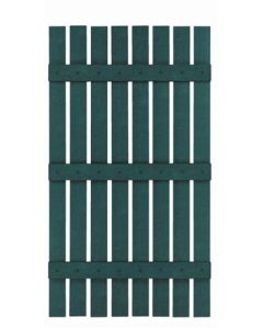 33" Wide - Exterior Vinyl Board-n-Batten Shutters - Open Weave