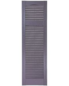 14.5" Wide - Exterior Vinyl Louver Shutters