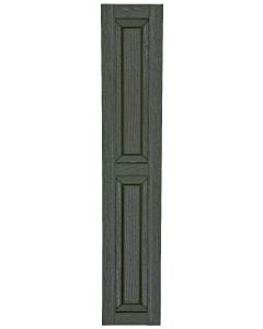 10" Wide - Exterior Vinyl Raised Panel Shutters